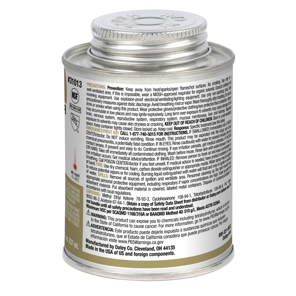 Oatey&reg; 31013 1042005