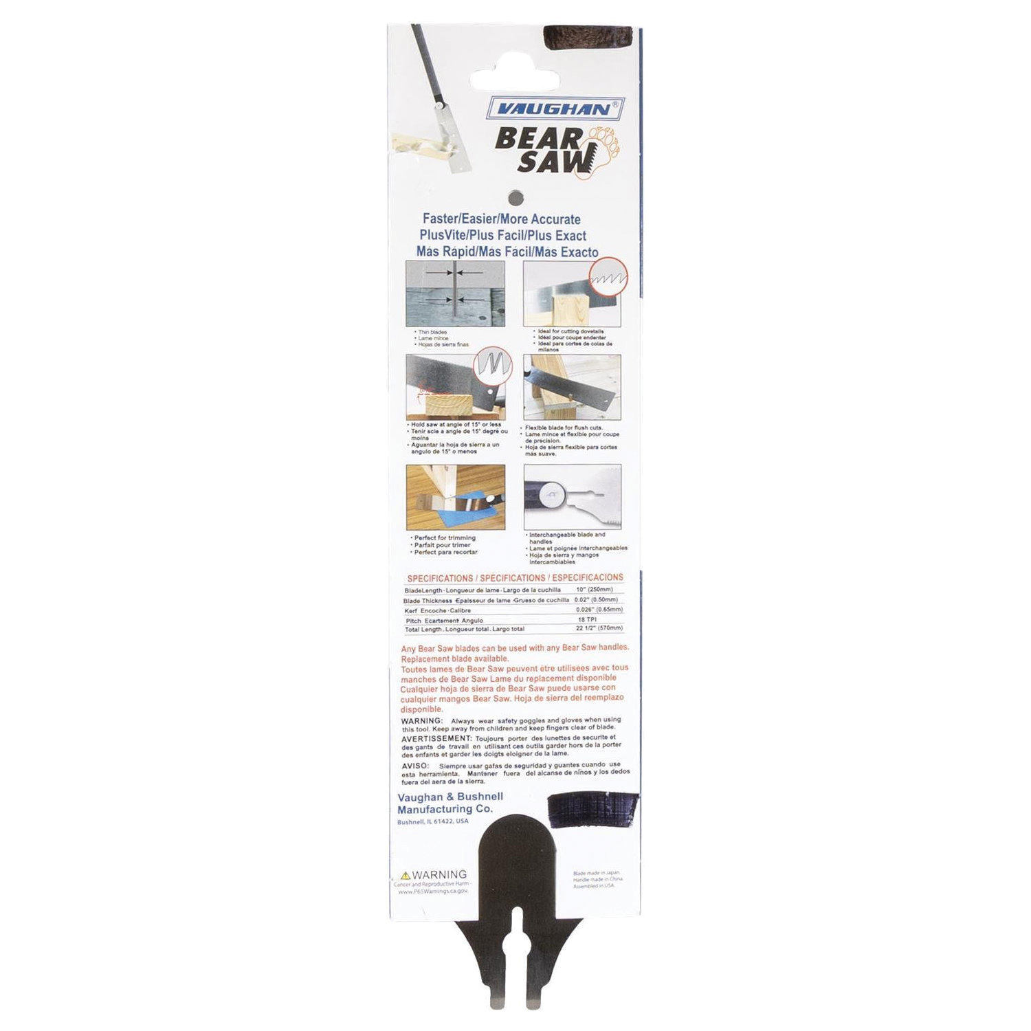 VAUGHAN&reg; 250RBD 1225694