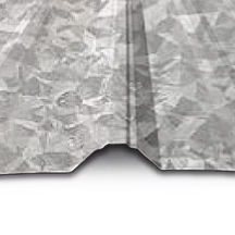 Panel-Loc Plus 4931428 38X14 Roof Panel, 14 ft L, 38 in W, 29 ga Thick Material, Steel, Galvalume - 2