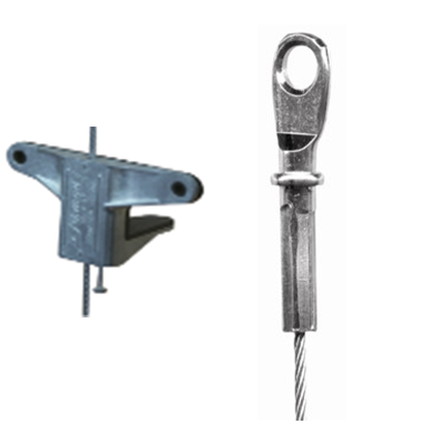 1/4 Inch Straight Eyelet End Fixing (DT-EYQG)