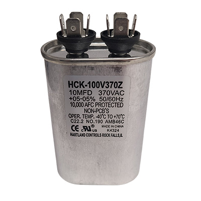 Titus 100530-03 Fan Motor Capacitor, 10 uF, 120/277 V