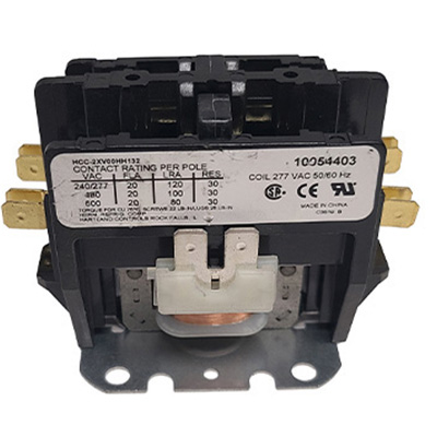 Titus 100544-03 Magnetic Contactor, 277 V Coil, 30 A, 2-Pole