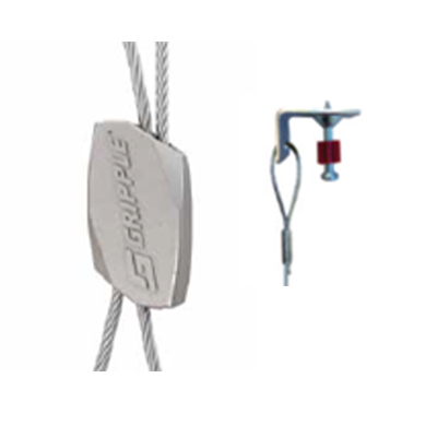 GRIPPLE&reg; HF2-SF35-15FT Standard Hanger With Shot Fire Clip, #2, 100 lb Load, Steel, Galvanized