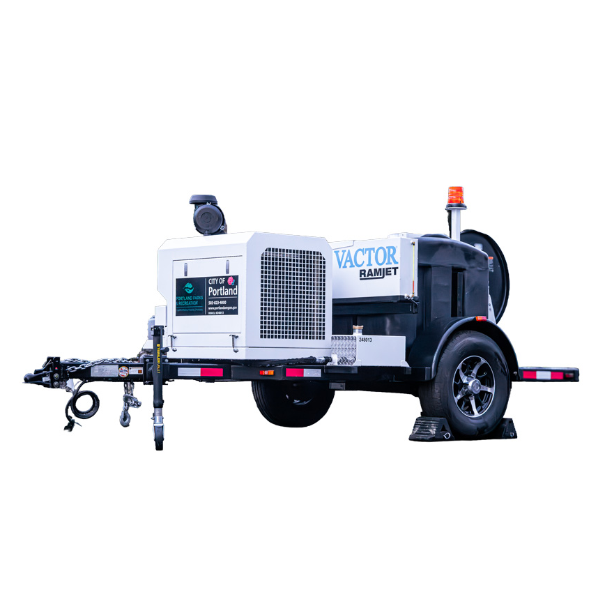 VACTOR&reg; Ramjet Trailer