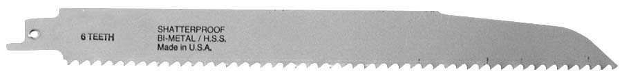 <ul><li>The Kwik Cut&trade; wood demolition blade was specifically engineered to outperform ordinary reciprocating saw blades in every application.</li><li>No need to remove nails and spikes from the work piece - the Kwik Cut&trade; blade cuts right through hard wood, metal, nails, and spikes all in one motion.</li><li>The Kwik Cut&trade; blade is a Bi-Metal Reciprocating Wood Demolition Blade. The entire blade is through-hardened yet remains flexible to resist snapping and breaking. It is thicker than ordinary blades which reduces bending and provides straight, accurate cuts every time!</li><li>The Kwik Cut&trade; blade is efficient - it cuts in both directions, and its curved blade allows for "plunge" cuts without pre-drilling. </li><li>This saves you time and labor costs.</li><li>The Kwik Cut&trade; blade can be resharpened to extend the life of the blade and reduce blade replacement cost.</li><li>9 in x 1 in x .062 and 12 in x 1 in x .062 blades</li><li>Made in the USA</li></ul>|