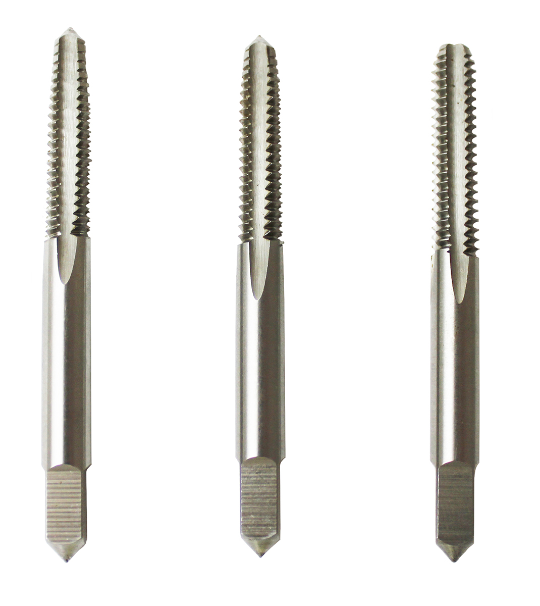 Kwik Cut&reg; High Speed Steel Hand Taps - 3 Piece Set - 1/2-13