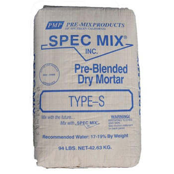 Spec Mix 94 lb. Type S Masonry Mortar