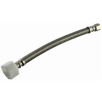 Fluidmaster PRO1F20 Braided Faucet Supply Line - Stainless Steel