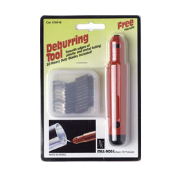 70415 Deburring Tool, Carded (3 Blades Included)
