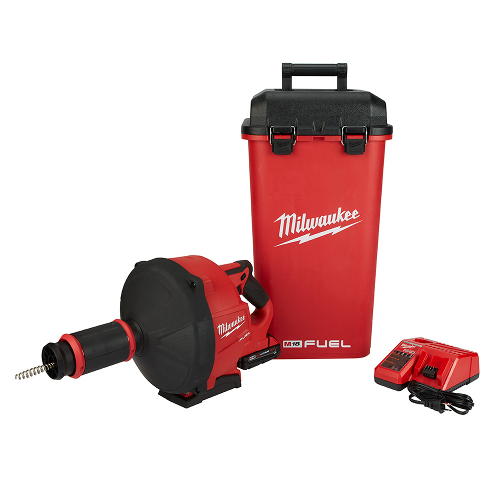 Milwaukee 2772A-21 M18 Fuel Drain Snake with Cable-Drive Kit-A