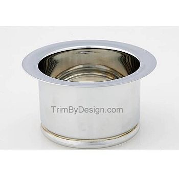 Trim By Design TBD143.20 Extended Garbage Disposer Flange - Stainless Steel (Pictured in Polished Chrome)