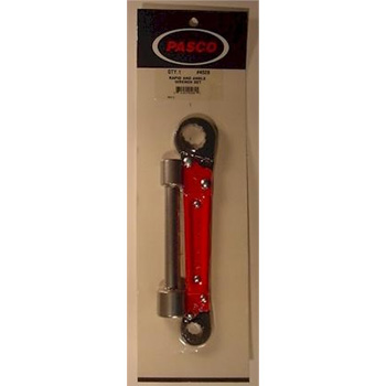 FaucetDepot - PASCO 4528 Dual Kwik Angle-On Wrench, Steel