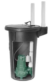 Zoeller 912-0020 Job Ready Simplex Sewage Package System